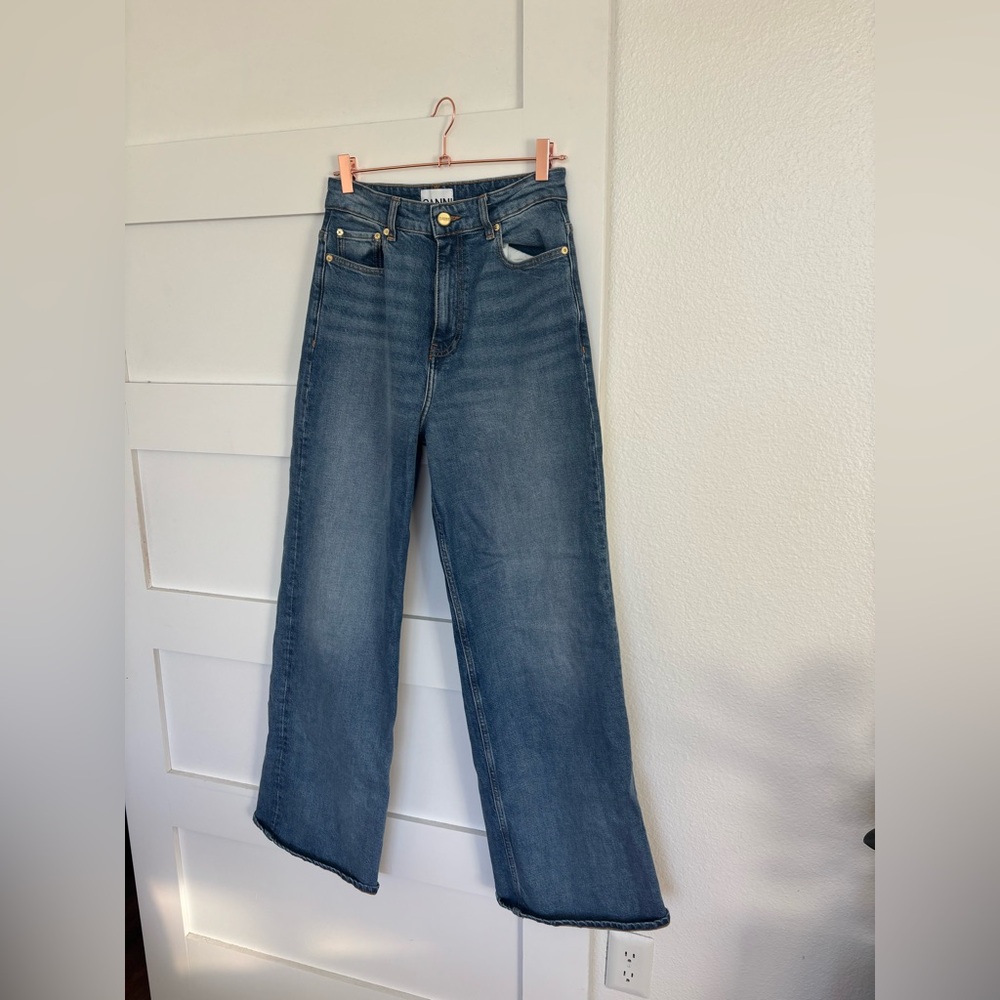 GANNI stretch andi jeans in mid blue vintage - Picture 10 of 10